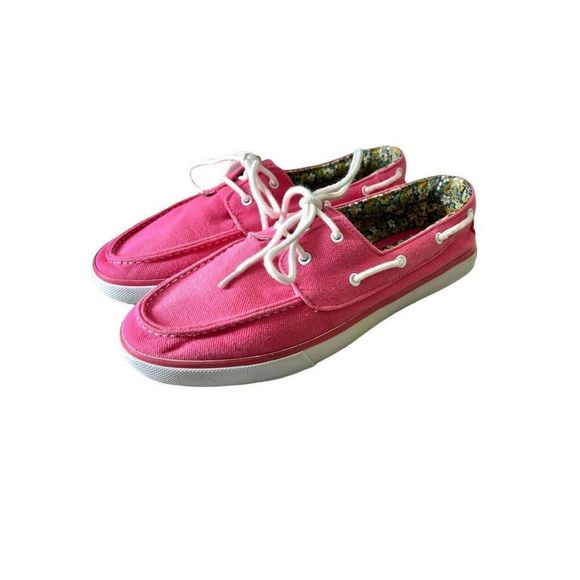 Daniel Green Shoes Daniel Green 650768 Solid Pink Boat Shoes Womens